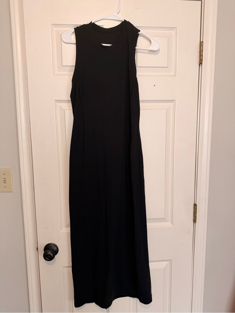 lululemon athletica Black Sleeveless Maxi Dress
